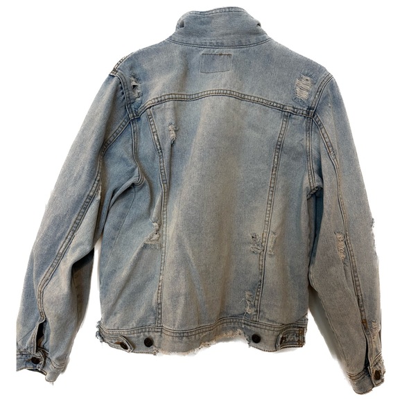 Distressed Denim Jacket - Picture 2 of 2